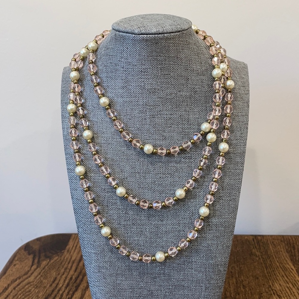 Vintage beaded necklace